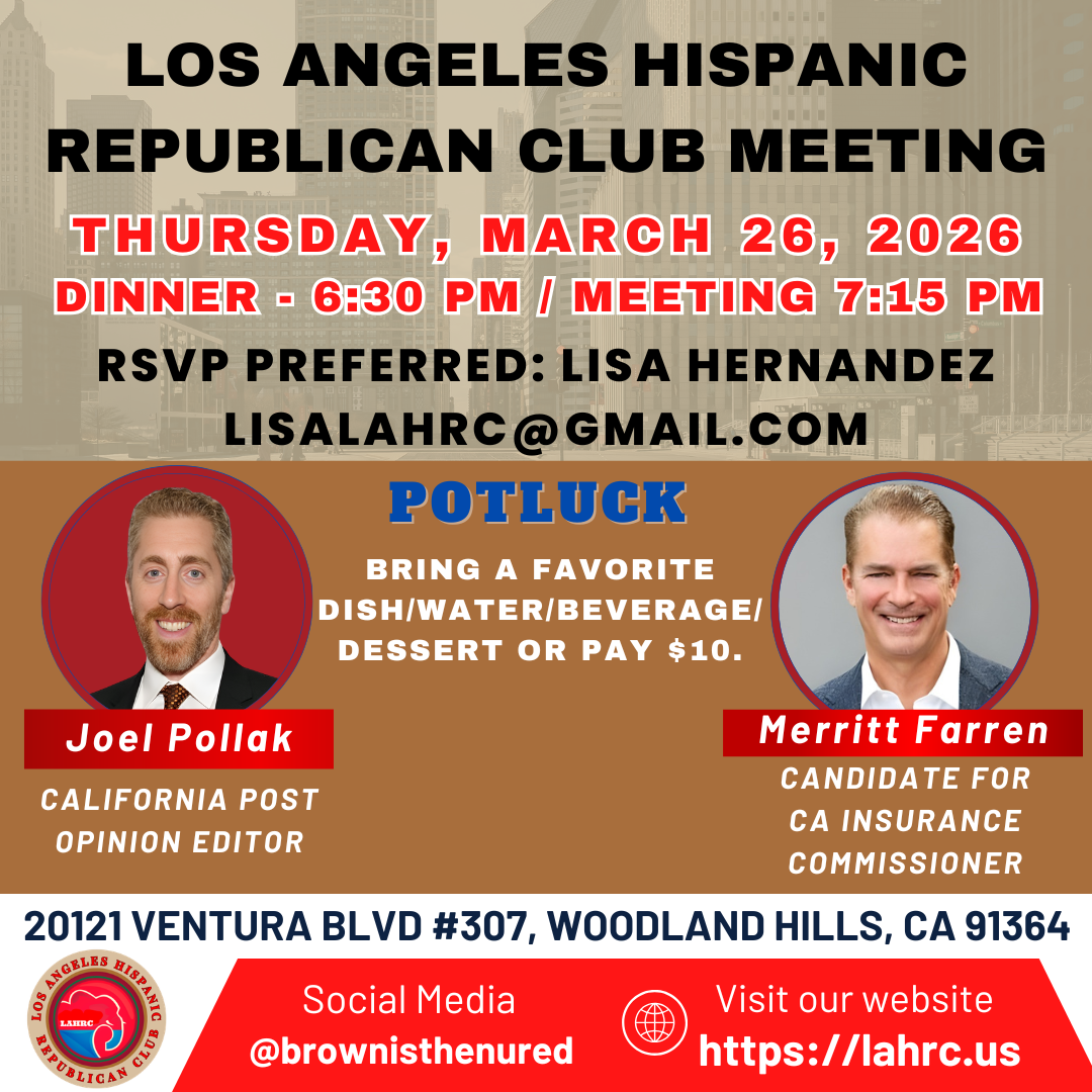 LA Hispanic Republican Club Event