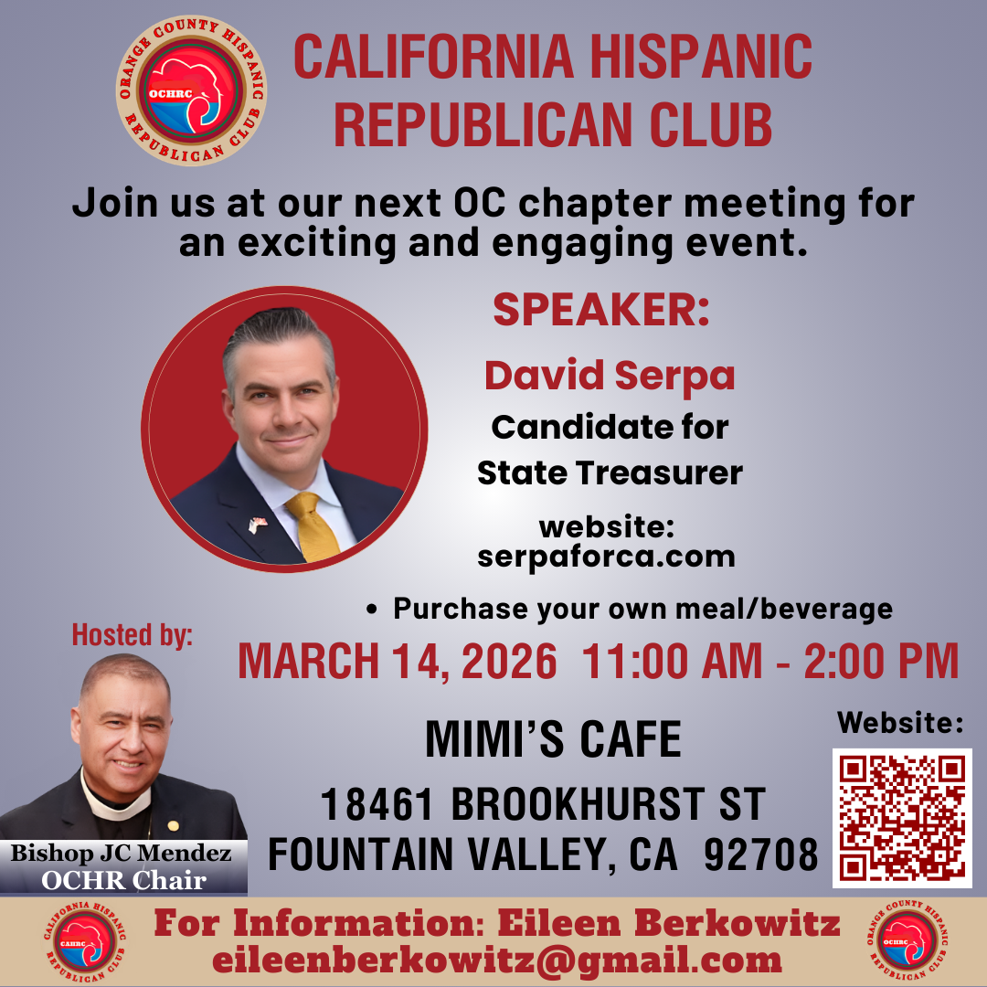 Orange County Hispanic Republican Club Event