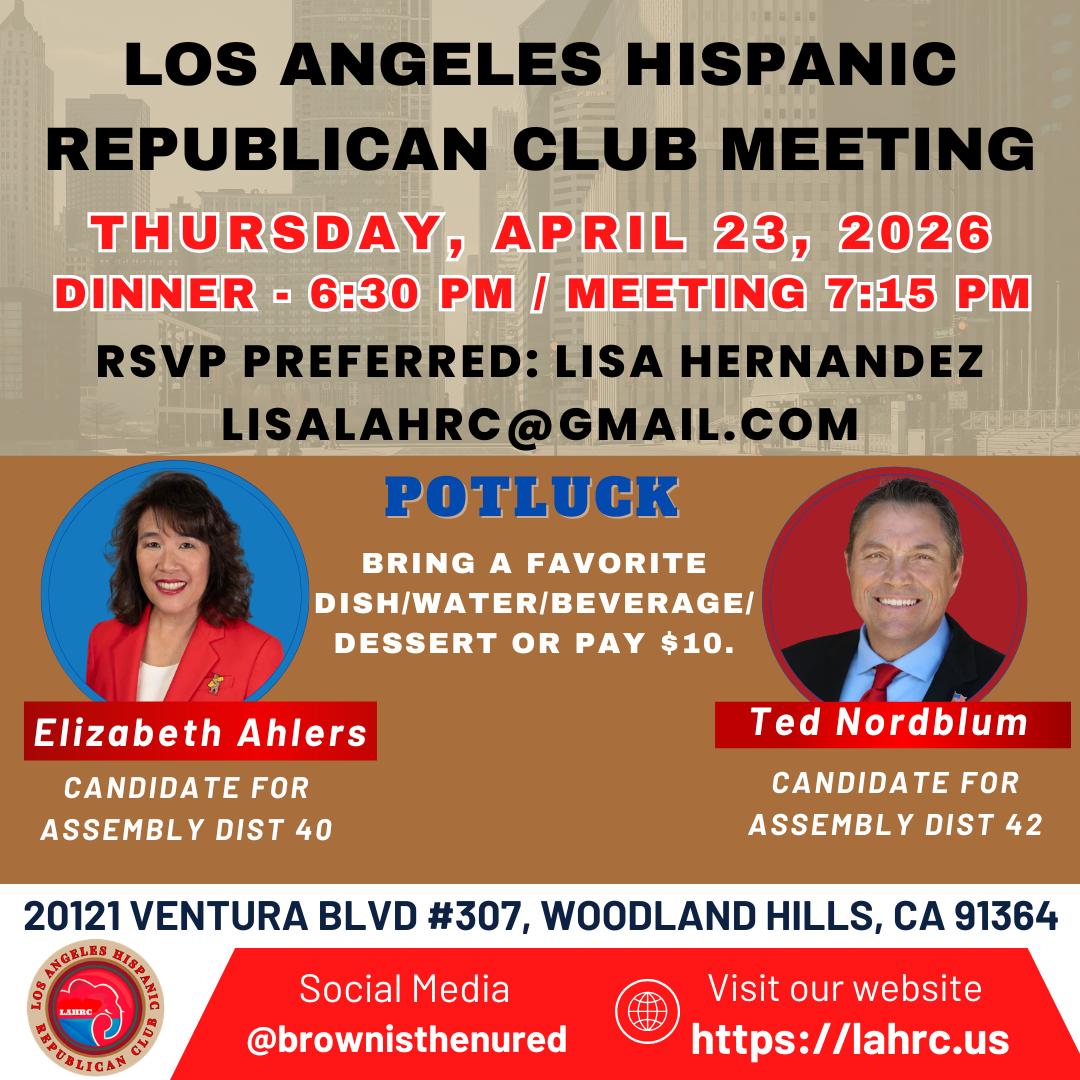 LA Hispanic Republican Club Event