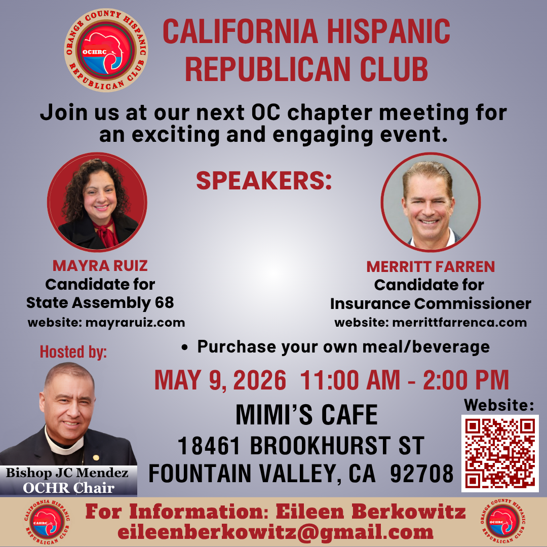 Orange County Hispanic Republican Club Event