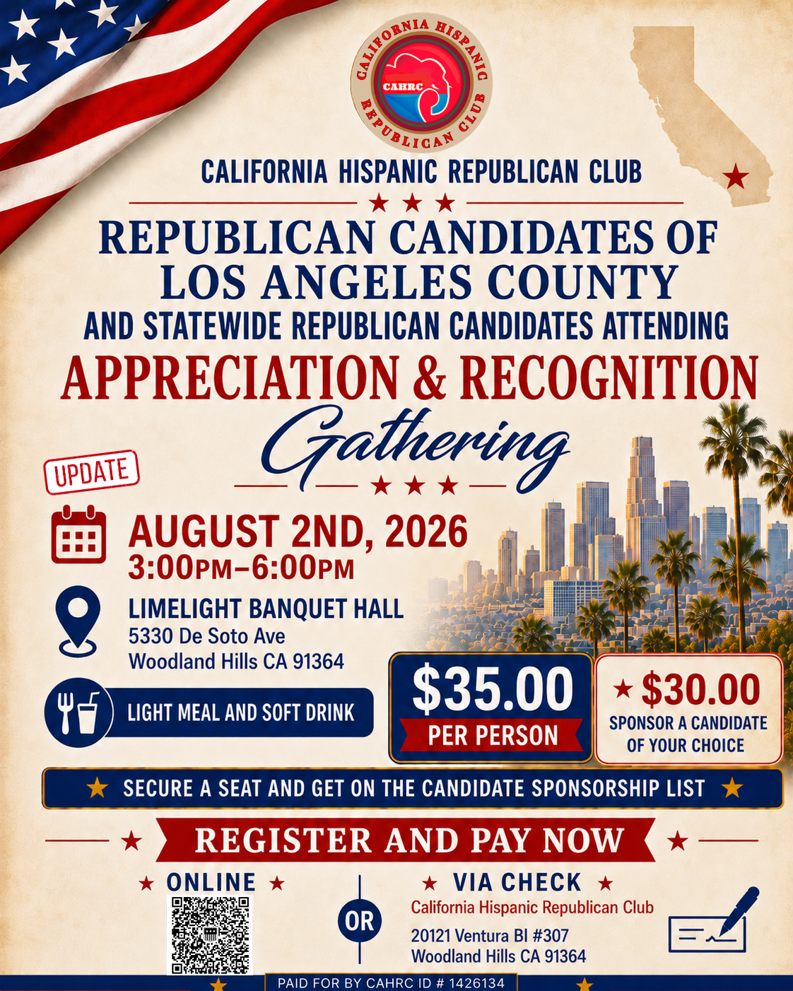 Republican Appreciation Gathering